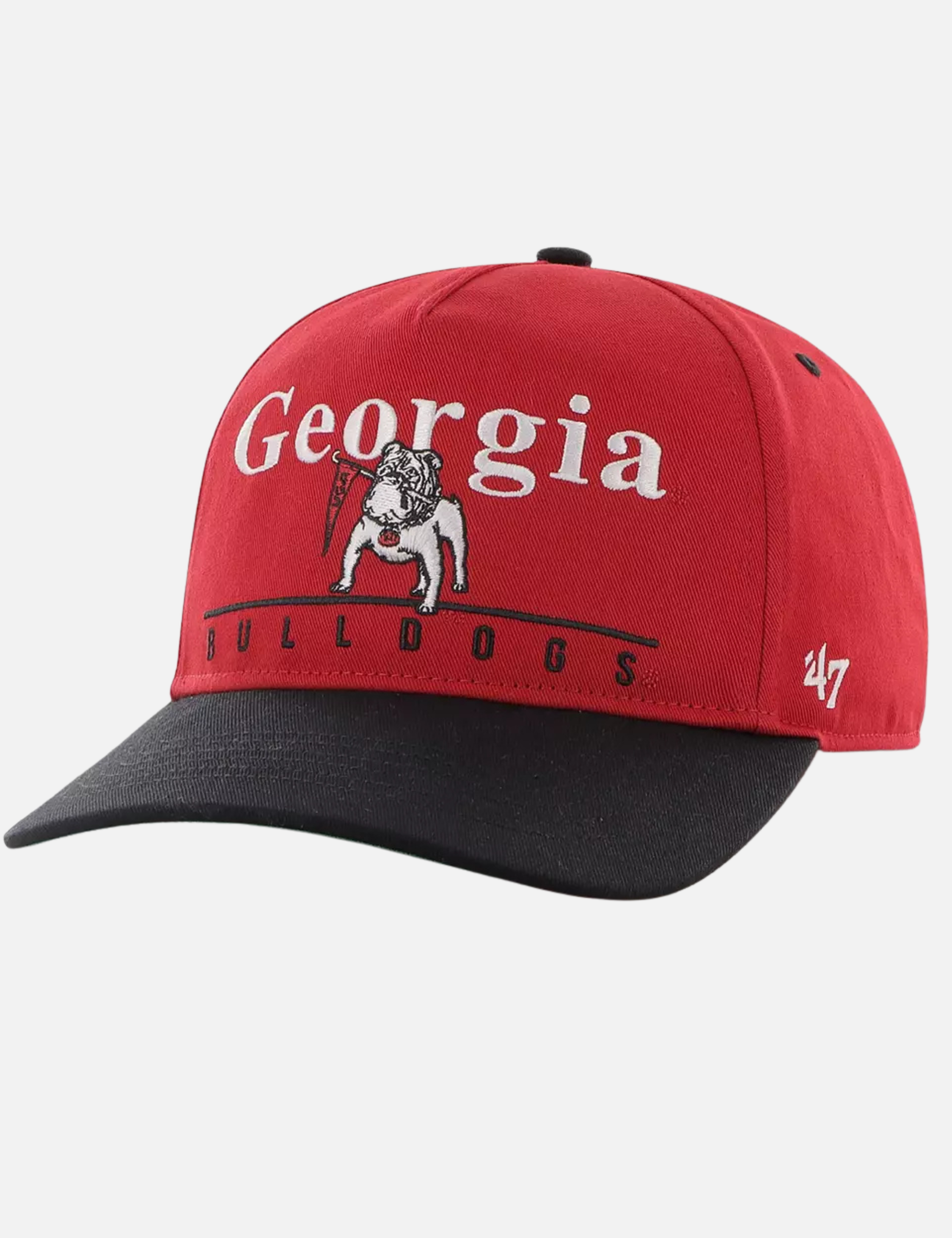 47’ Brand Georgia Bulldogs Super Hitch Hat Red Black Men’s Accessories for Men UGA Athens GA Georgia Kempt Menswear Store Near Me