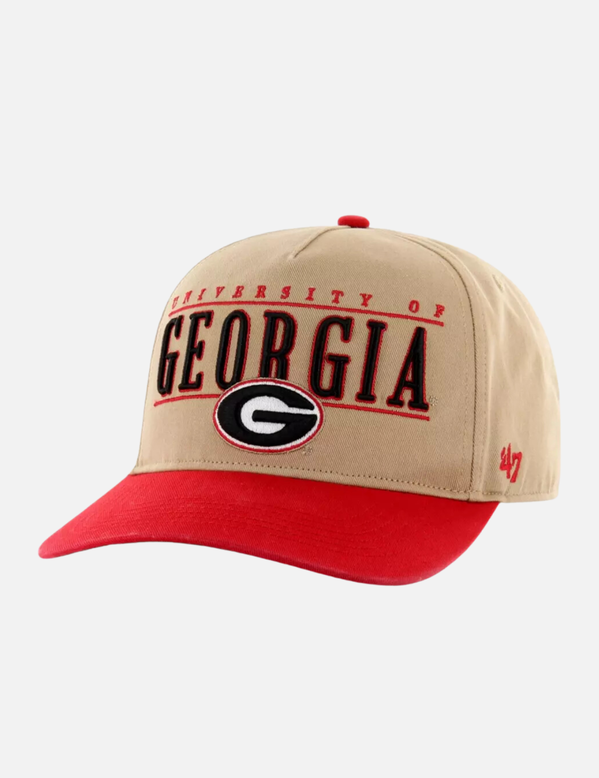 47 Brand City Line Hitch Hat Khaki Georgia Bulldogs UGA Kempt Mens clothing store Athens GA 