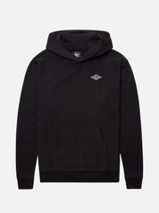 47 Brand Georgia Bulldogs Flint Monogram Embroidered Hood Backer Foundation Hoodie Men's UGA University Of Georgia Hoodie For Men Athens GA Georgia Kempt  Menswear Store Near Me