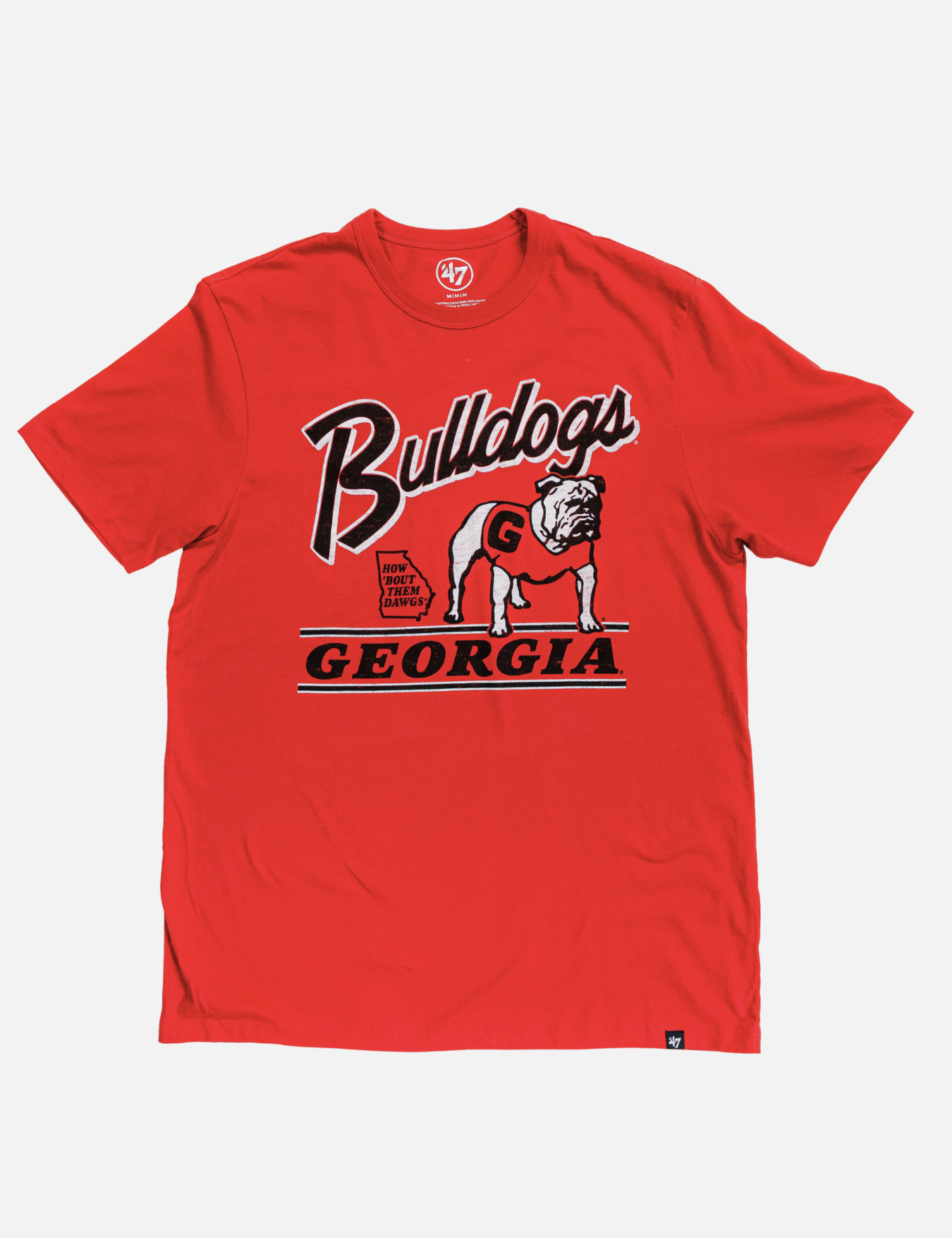 47BrandGeorgiaBulldogsFlyByFranklinTeeRacerRed.png