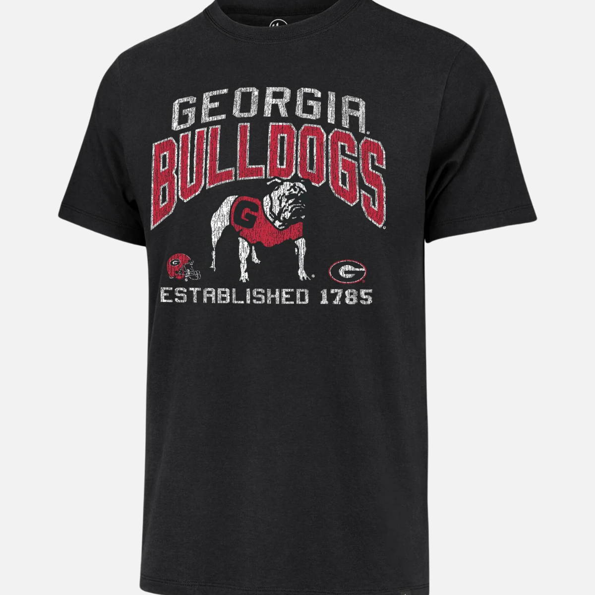 47BrandGeorgiaBulldogsFranklinTurnedUpTeeBlack.png