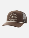 47 Brand Georgia Bulldogs Ranchurro Corduroy Trucker Hat Brown UGA Kempt Mens Shop Athens GA
