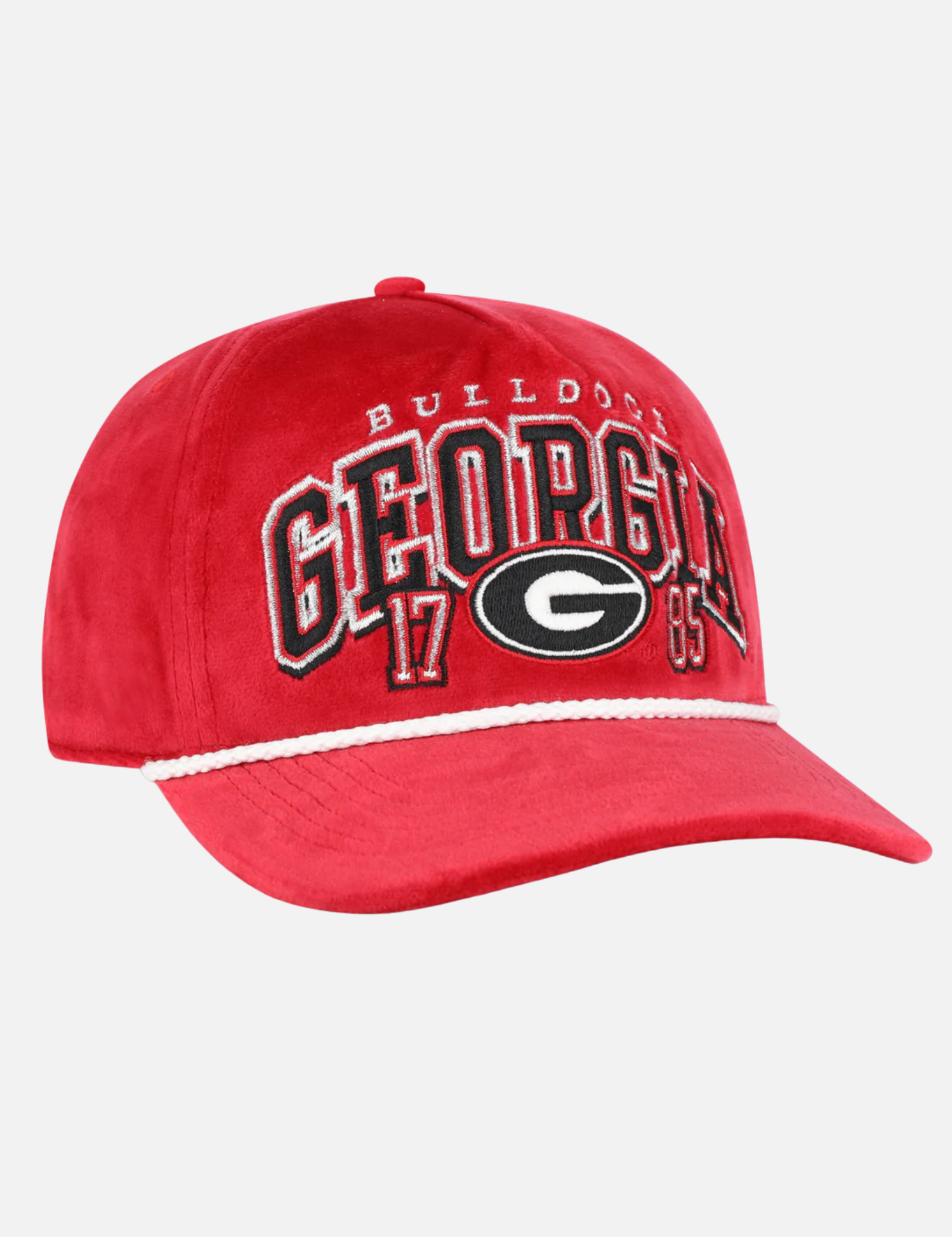 47 Brand Georgia Bulldogs Red Go Big Velour Hitch Hat UGA Kempt Mens Shop Athens GA
