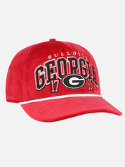 47 Brand Georgia Bulldogs Red Go Big Velour Hitch Hat UGA Kempt Mens Shop Athens GA