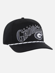 47 Brand Georgia Bulldogs Wave Speckle Hitch Hat Black Men's UGA University Of Georgia Hat Headwear Accessory For Men Athens GA Georgia Kempt Menswear Store Near Me