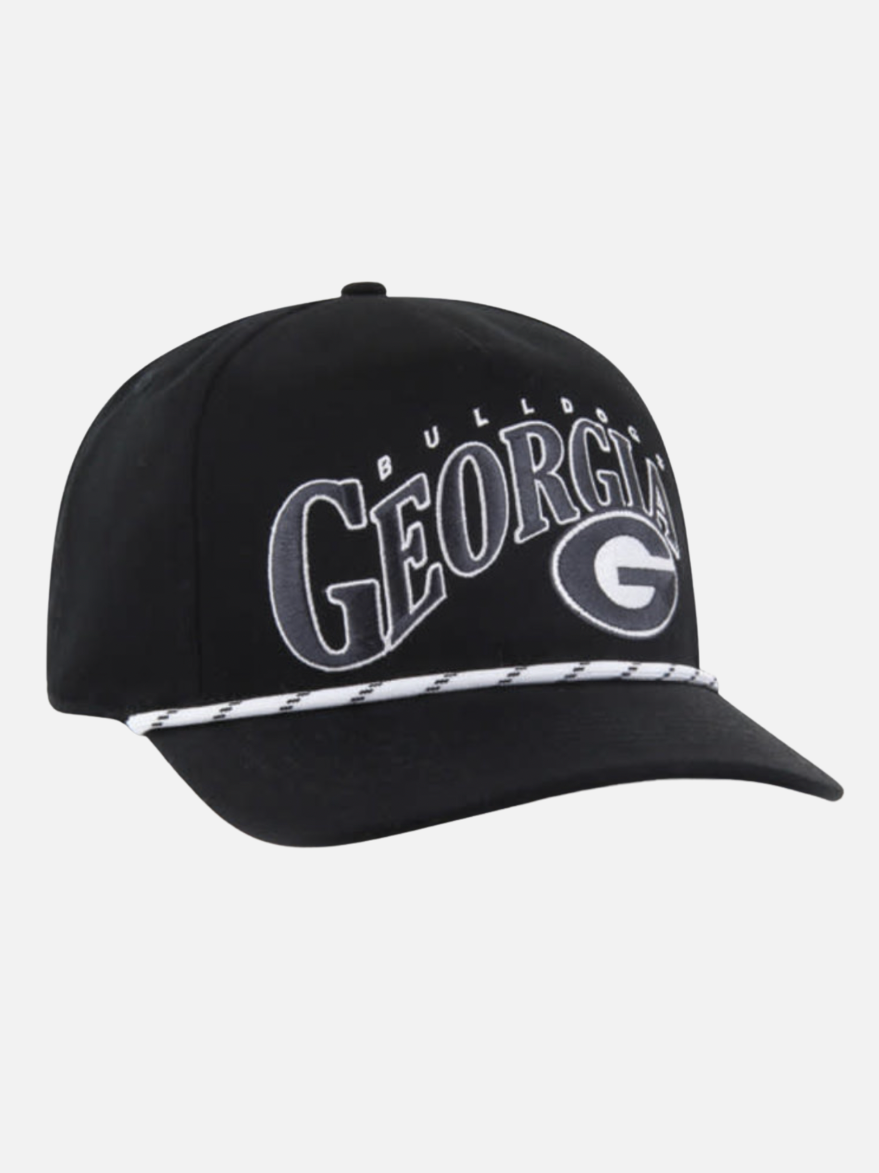 47 Brand Georgia Bulldogs Wave Speckle Hitch Hat Black Men's UGA University Of Georgia Hat Headwear Accessory For Men Athens GA Georgia Kempt Menswear Store Near Me