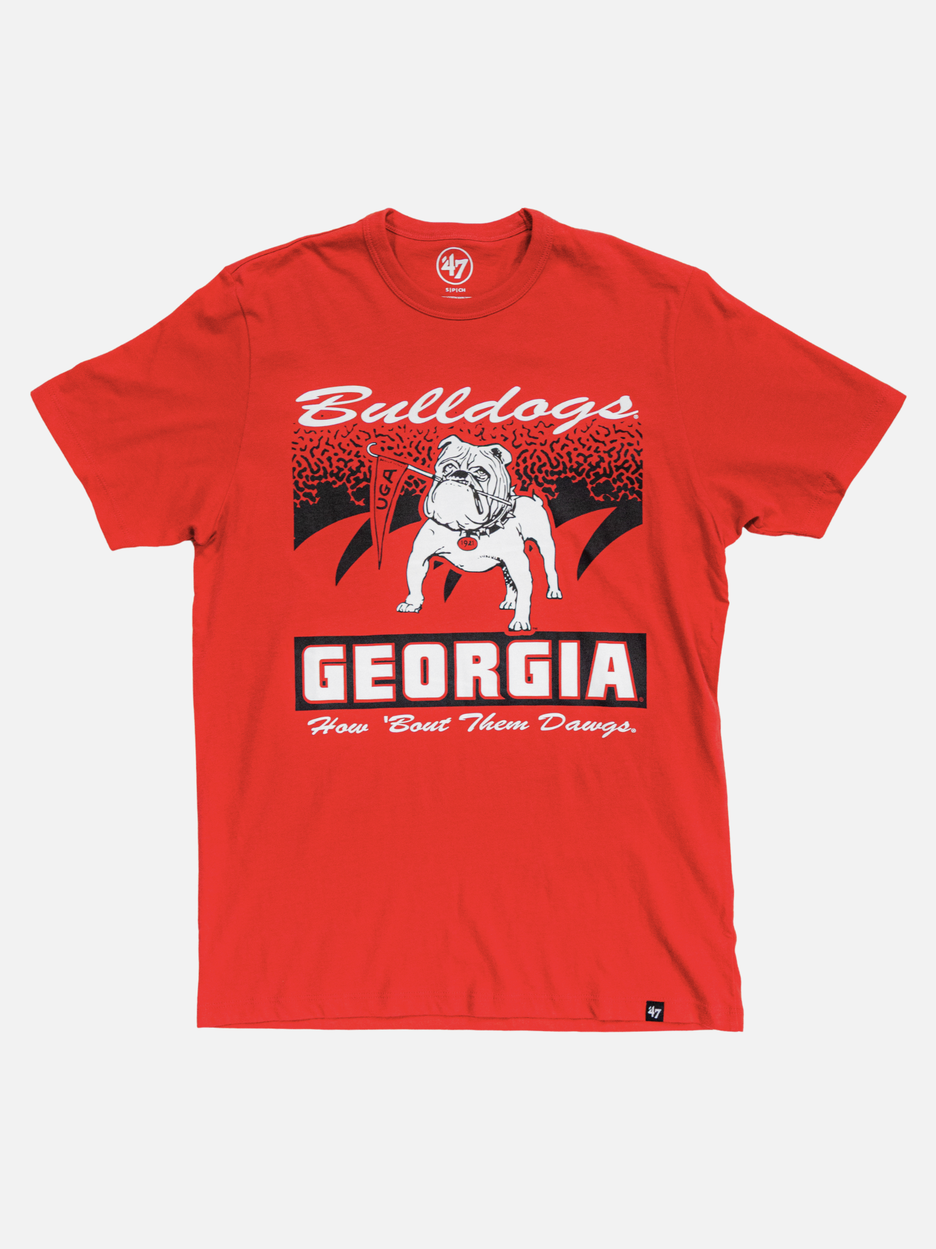 Georgia Bulldogs Waver Franklin Tee - Red
