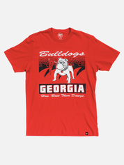 Georgia Bulldogs Waver Franklin Tee - Red