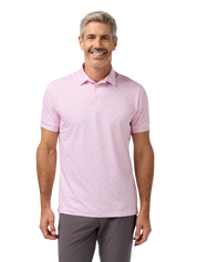 Mizzen + Main Versa Polo - Pink Azaleas