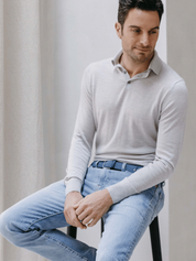 La Boucle Mono Belt Santorini China Blue Men’s Belts Belt Adjustable Woven Athens GA Georgia Kempt Menswear Store Near Me