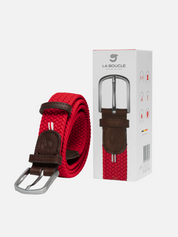 La Boucle Brussels Mono Belt - Red