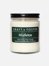 Craft + Foster Candles 8oz Kempt Athens Georgia Mens Gift Guide Holiday Shop Mistletoe