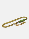 Curated Basics Ceramic Beads Chain Bracelet Brass NYC Jewelry Accessories Athens GA Georgia Kempt Menswear Store Near Me