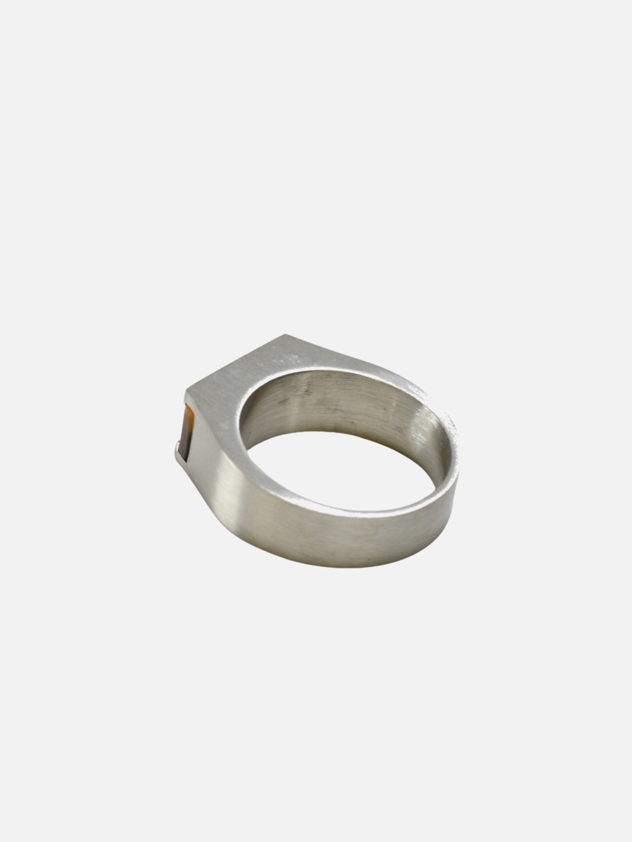 Tiger Eyes Signet Ring
