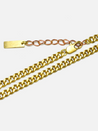 curated basics 5mm brass curb cuban flat chain necklace gold tone metal kempt athens ga georgia men's clothing jewelry store
