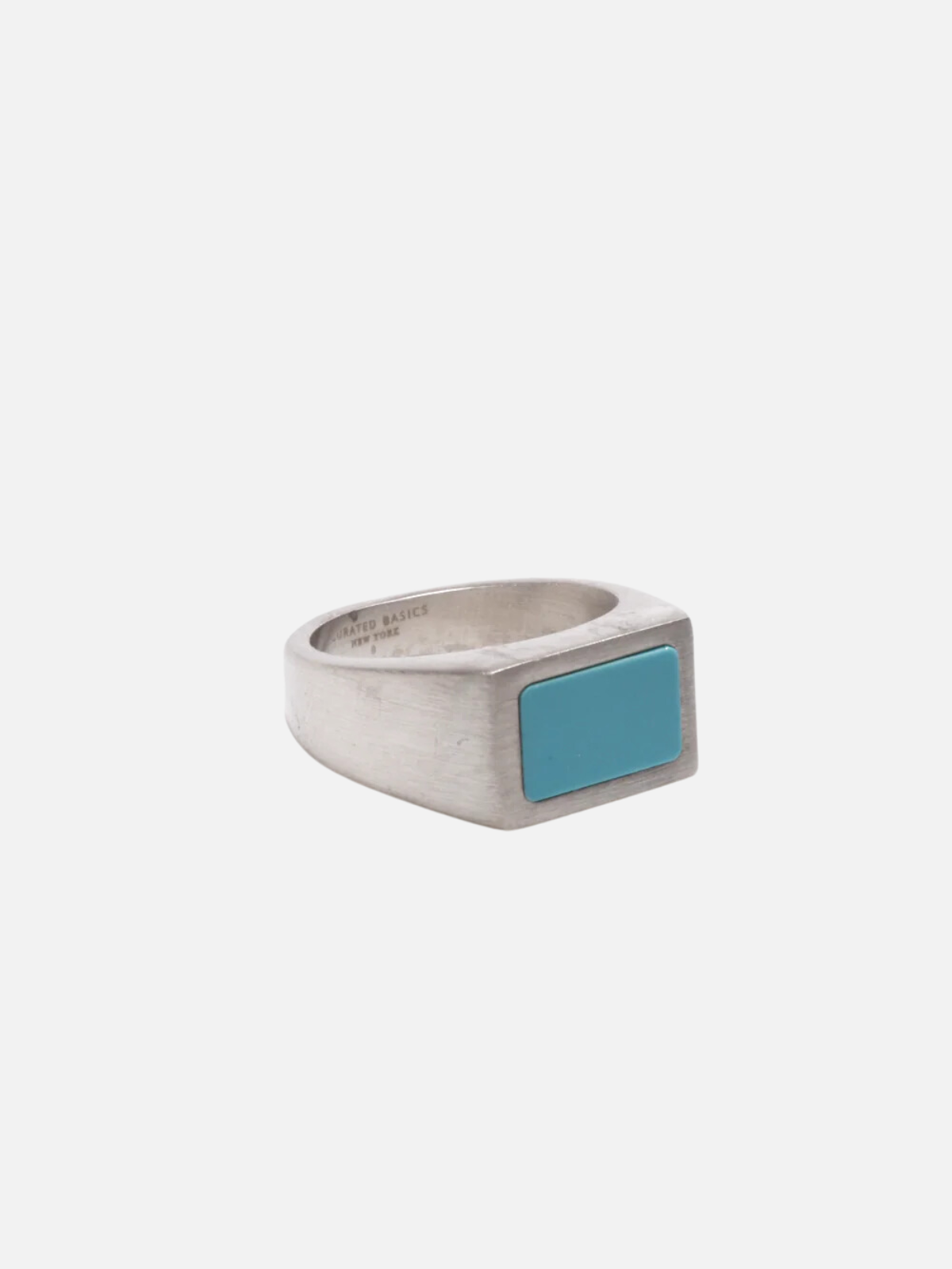 Curated Basics Turquoise Inlay Ring Kempt Athens GA Mens Clothing Store Downtown Athens