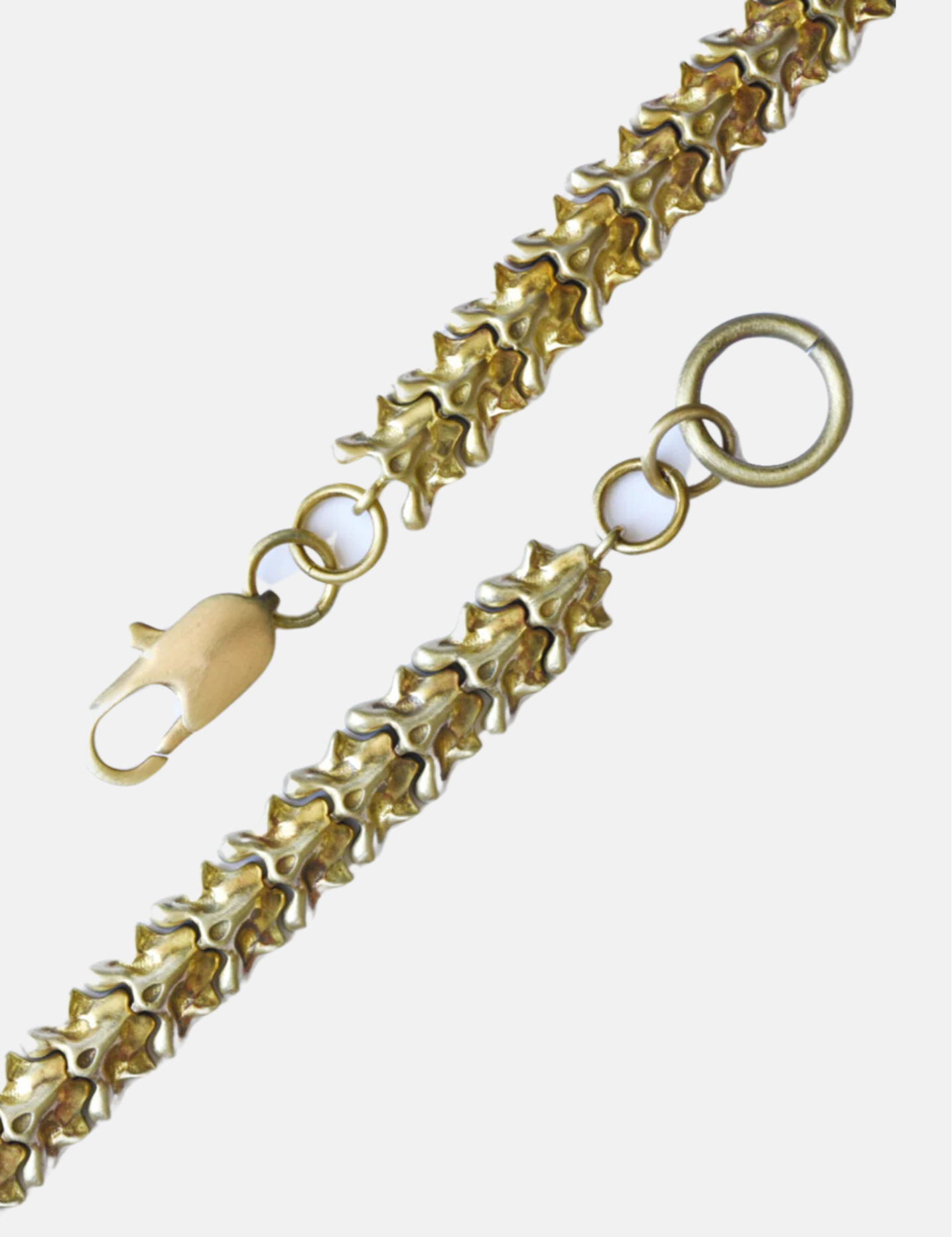 Curated Basics Vertebrate Chain Bracelet - Brass Men's Accessory Kempt Athens, GA Men's Shop