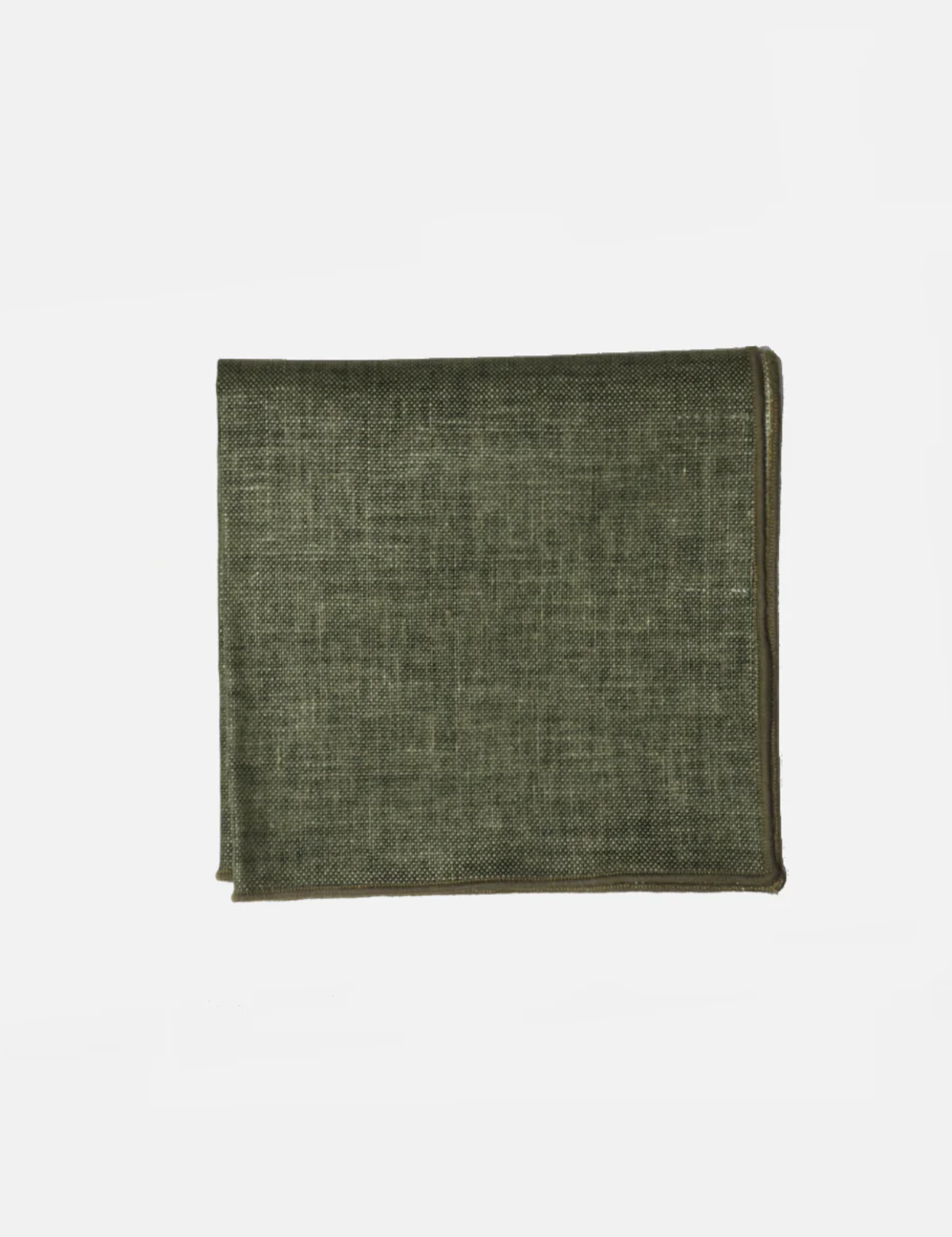 curated basics 100% linen pocket square kempt athens ga georgia men's clothing store