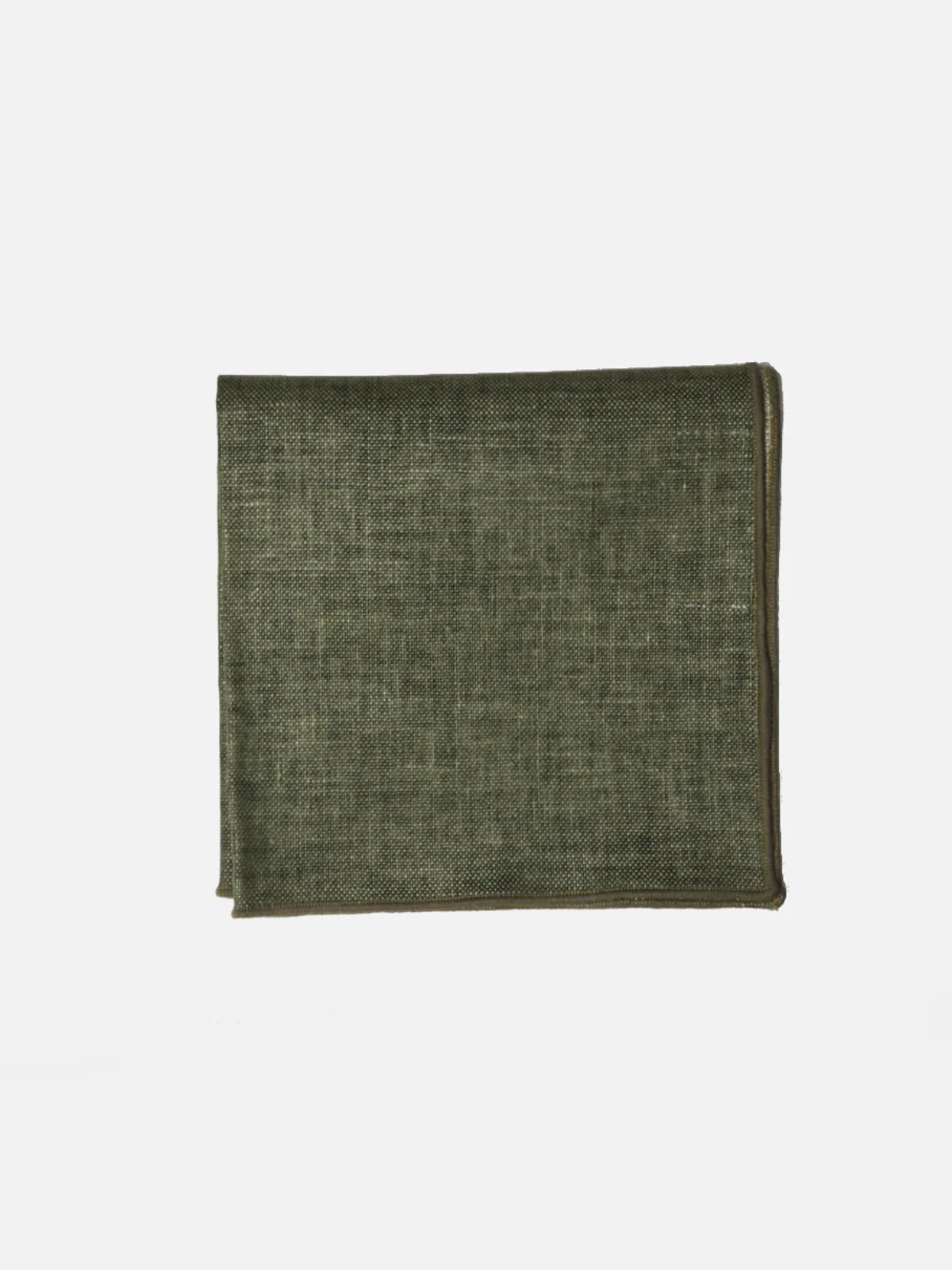 curated basics 100% linen pocket square kempt athens ga georgia men's clothing store
