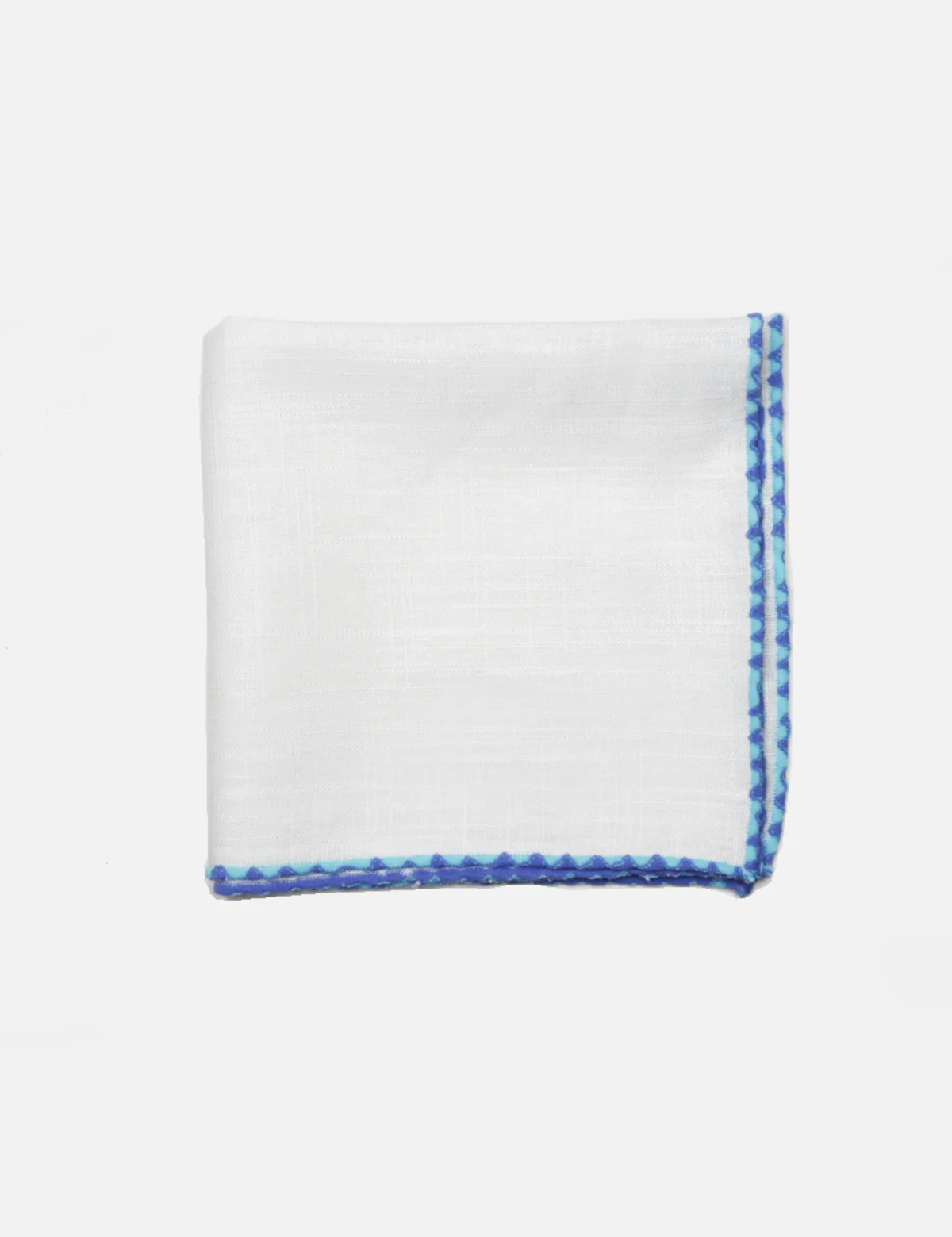 curated basics 100% linen pocket square kempt athens ga georgia men's clothing store
