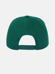 Dad Brand Apparel Dad Structured Snapback Hat Forest Green White Men's High Profile Embroidered Dad Cap For Men Athens GA Georgia Kempt Menswear Store Near Me