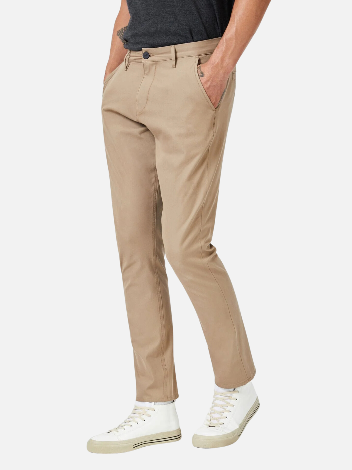 mavi dawson straight fit chino camel brown tan true move athleisure pant cotton polyester elastane blend kempt athens ga georgia men's clothing store