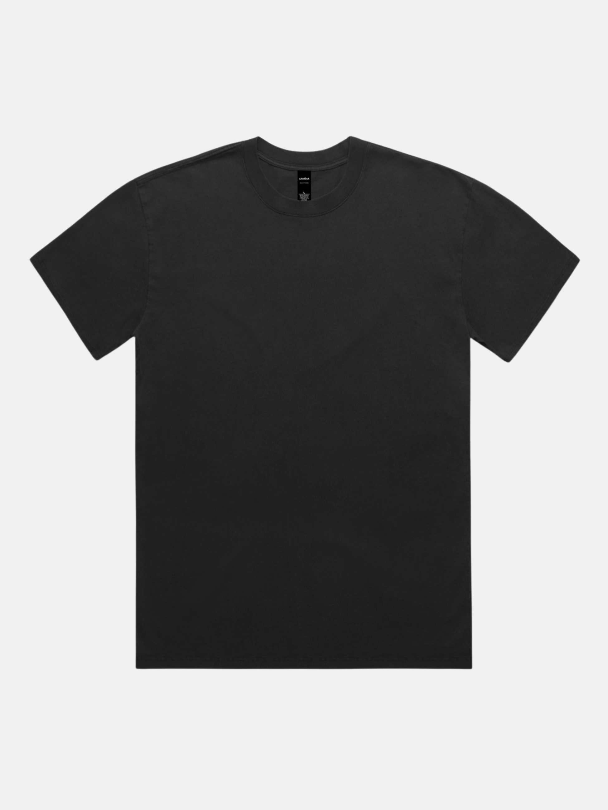 AS Colour Heavyweight Relaxed Faded Tee Black T-Shirt Simple Plain Fall Winter Athens GA Georgia Kempt Menswear Store Near Me