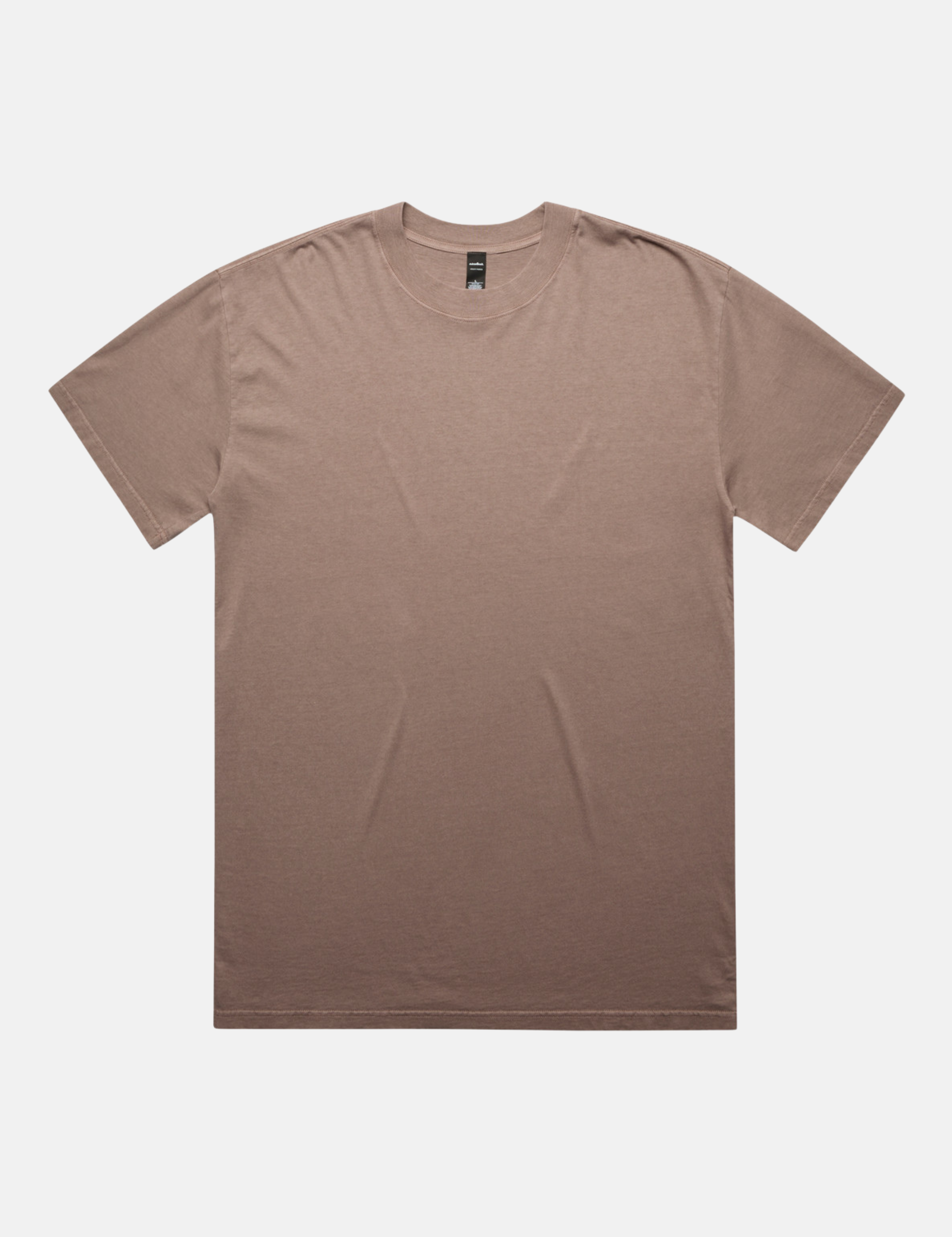 AS Colour Heavyweight Relaxed Tee Faded Mushroom Taupe Plain T-Shirt for Men Athens GA Georgia Kempt Menswear Store Near Me