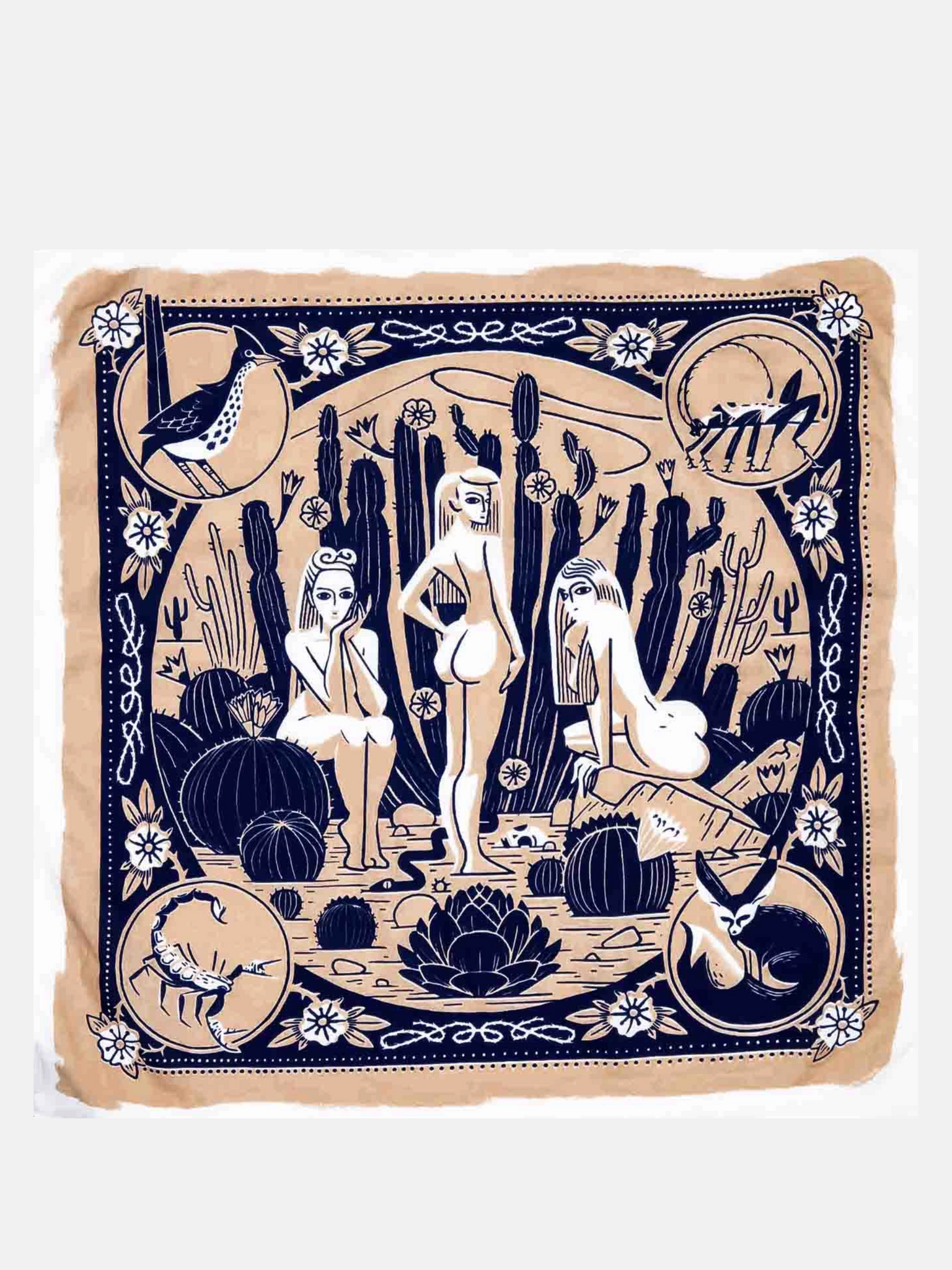Bandits Bandanas Cotton Bandanas Accessories for Men Unisex Accessory Gifts for Him Her Athens GA Georgia Kempt Menswear Store Near Me