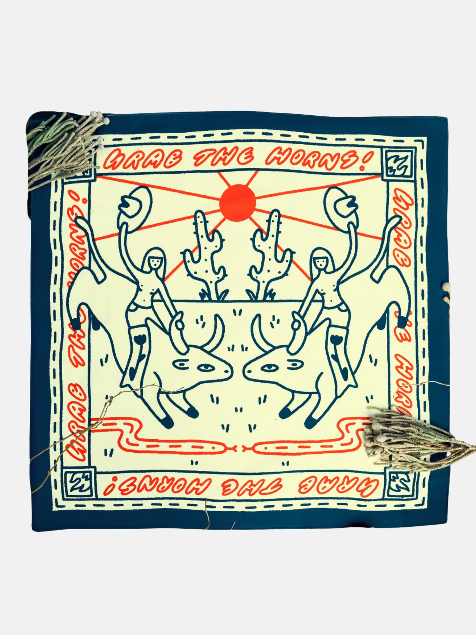 Bandits Bandanas Cotton Bandanas Accessories for Men Unisex Accessory Gifts for Him Her Athens GA Georgia Kempt Menswear Store Near Me