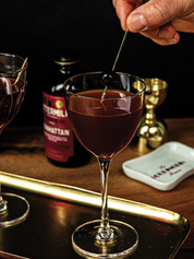 Bittermilk Bottling Co. Bourbon Barrel Aged Manhattan Cocktail Mixer Holiday Gifts for Him Christmas Ideas for Husband Stocking Stuffer Bar Non Alcoholic Athens GA Georgia Kempt Menswear Store Near Me 