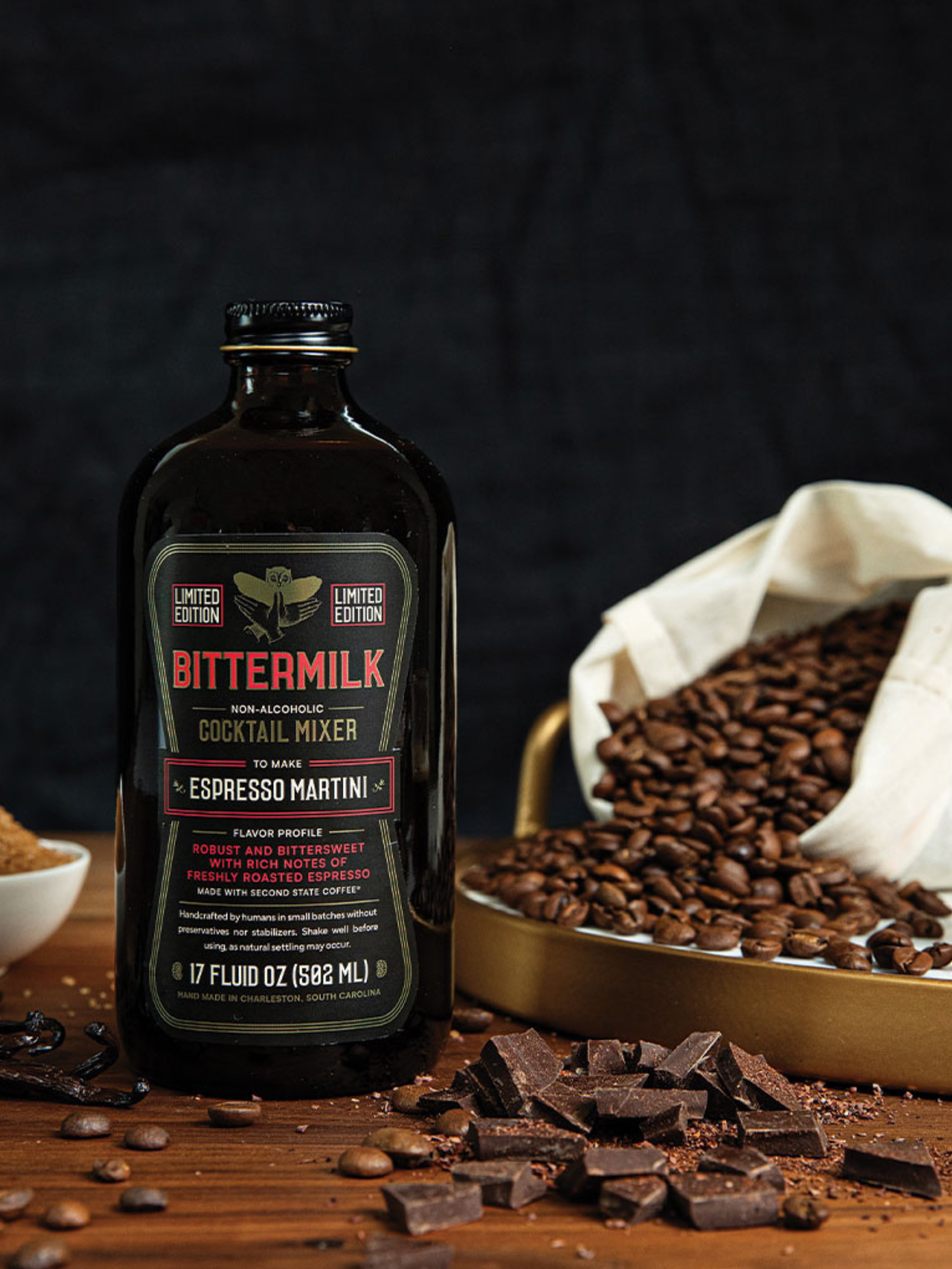 Bittermilk Bottling Co. Espresso Martini Cocktail Mixer Holiday Gifts for Him Christmas Ideas for Husband Stocking Stuffer Bar Non Alcoholic Athens GA Georgia Kempt Menswear Store Near Me 