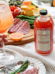 Bittermilk Bottling Co. Margarita Rosato with Italian Blood Orange Apertivo Cocktail Mixer Holiday Gifts for Him Christmas Ideas for Husband Stocking Stuffer Bar Non Alcoholic Athens GA Georgia Kempt Menswear Store Near Me 