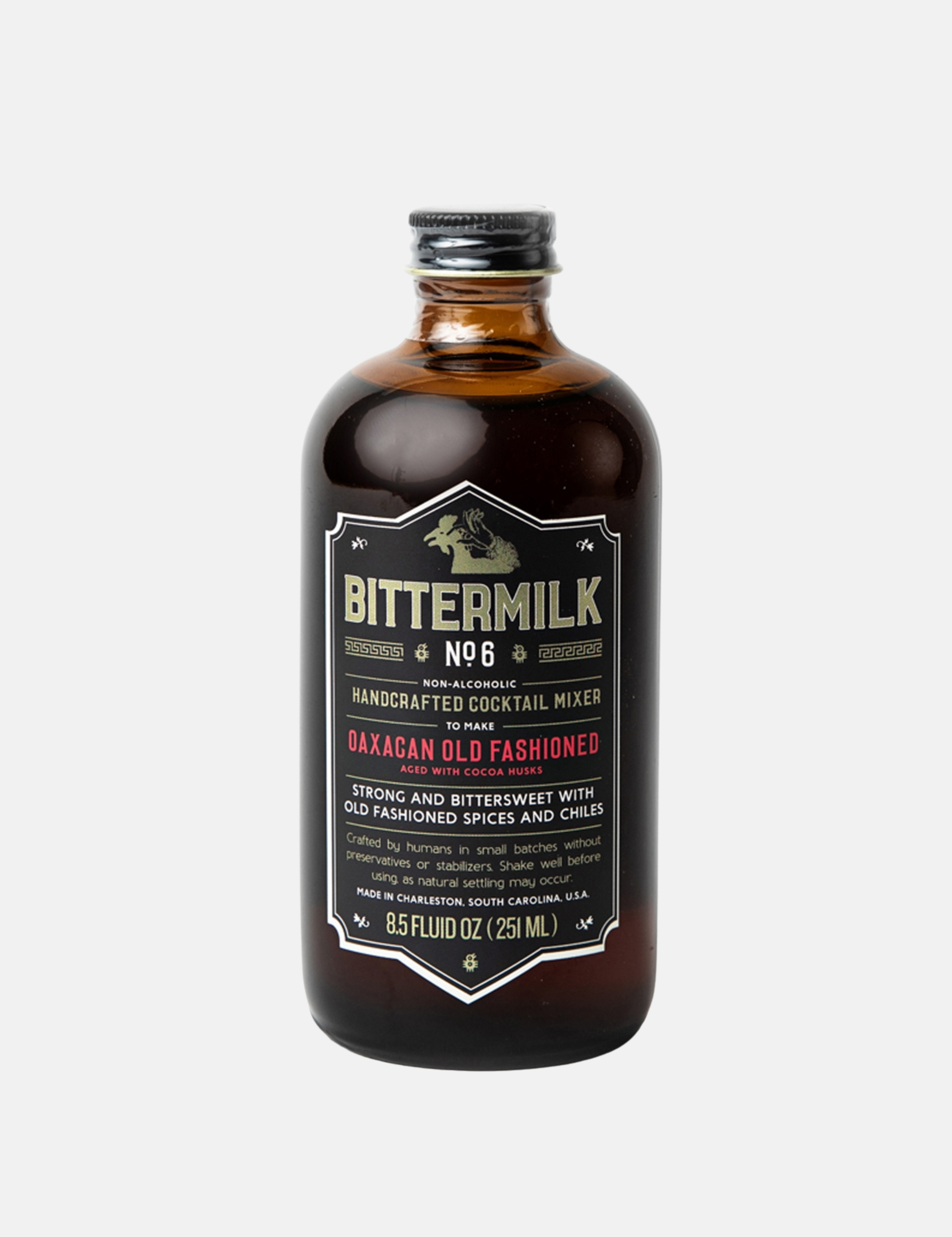 Bittermilk Bottling Co. Oaxacan Old Fashioned Cocktail Mixer Holiday Gifts for Him Christmas Ideas for Husband Stocking Stuffer Bar Non Alcoholic Athens GA Georgia Kempt Menswear Store Near Me 