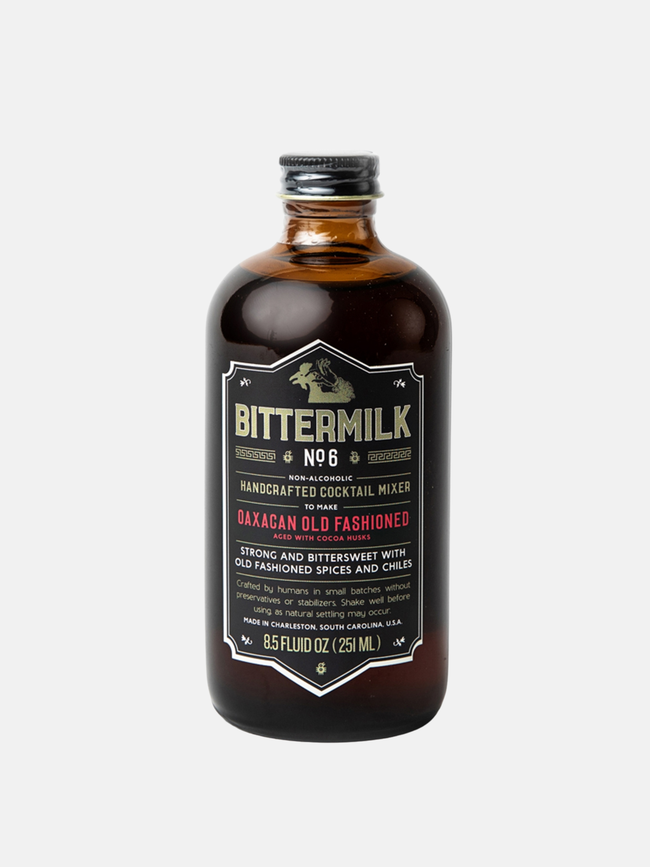Bittermilk Bottling Co. Oaxacan Old Fashioned Cocktail Mixer Holiday Gifts for Him Christmas Ideas for Husband Stocking Stuffer Bar Non Alcoholic Athens GA Georgia Kempt Menswear Store Near Me 