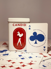 Candid Conversation Starters & Playing Cards
