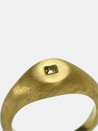 Curated Basics Brass Zirconic Pinky Ring Athens GA Georgia Kempt Menswear Store Near Me