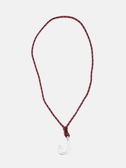 Curated Basics Red Paracord Fish Hook Bracelet Mens Accessories Jewelry Athens GA Georgia Kempt Menswear Store Near Me