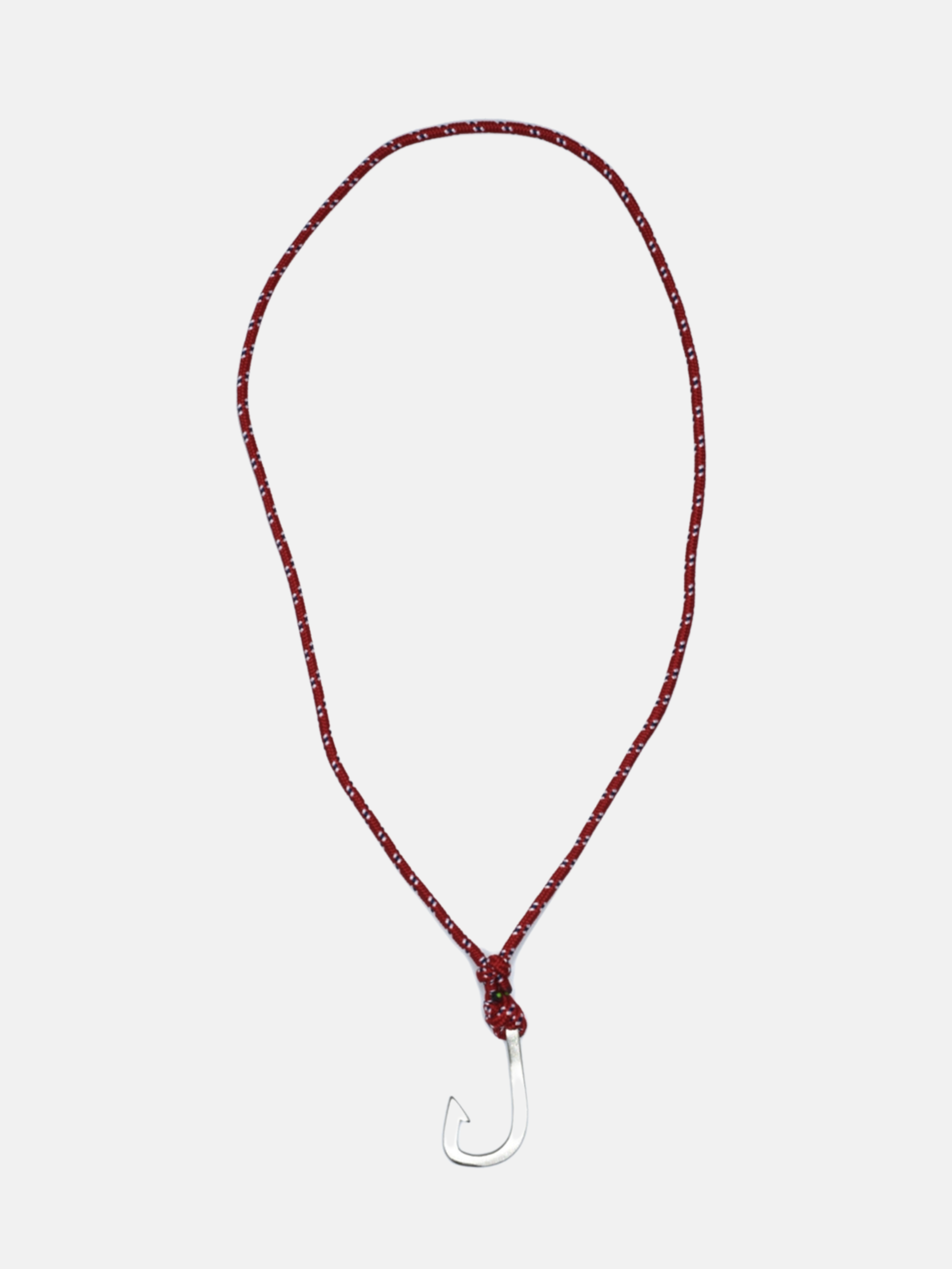 Curated Basics Red Paracord Fish Hook Bracelet Mens Accessories Jewelry Athens GA Georgia Kempt Menswear Store Near Me