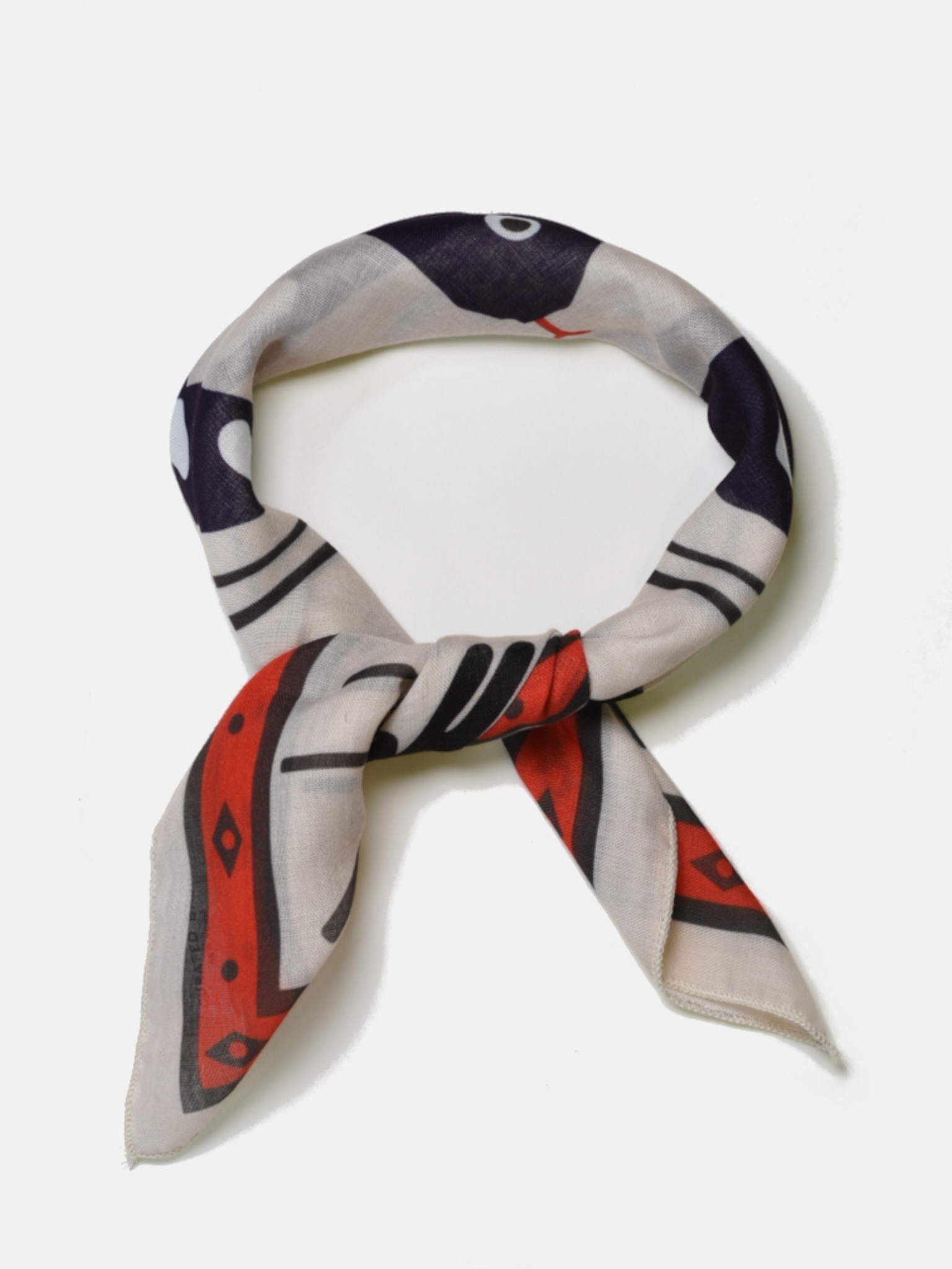 Curated Basics Snake Bandana