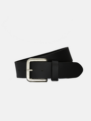 Curated Basics Belt Black Wide Leather Steel Buckle Athens GA Georgia Kempt Menswear Store Near Me Belts Accessories for Men
