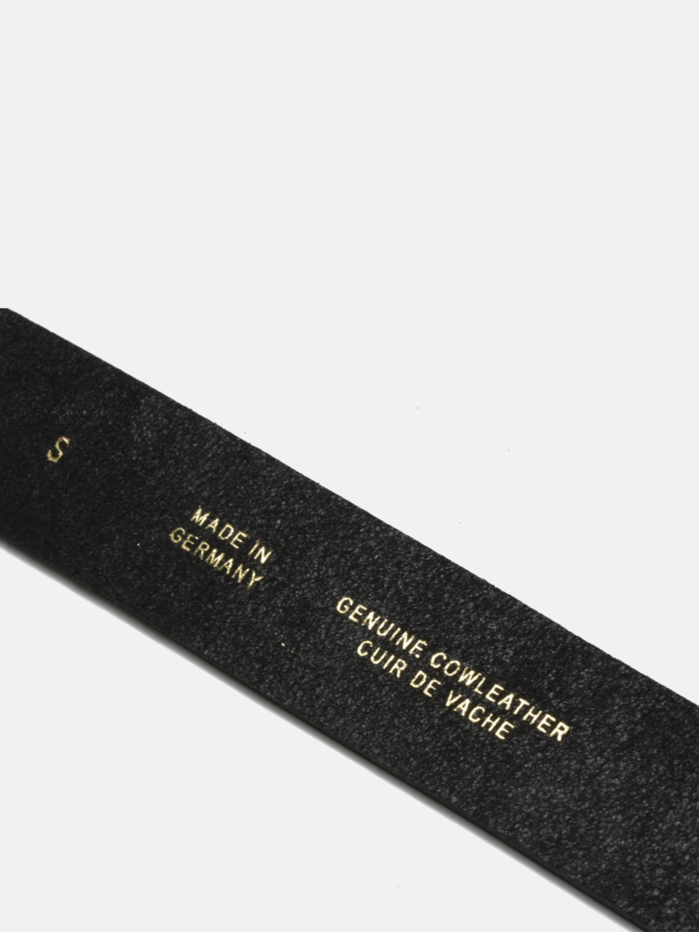 Curated Basics Belt Black Wide Leather Steel Buckle Athens GA Georgia Kempt Menswear Store Near Me Belts Accessories for Men