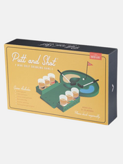 Foster & Rye Putt and Shot Mini Golf Drinking Game Gifts for Husband Friends Dad Boyfriend Table Game Shots Athens GA Georgia Kempt Menswear Holiday Shopping Near Me