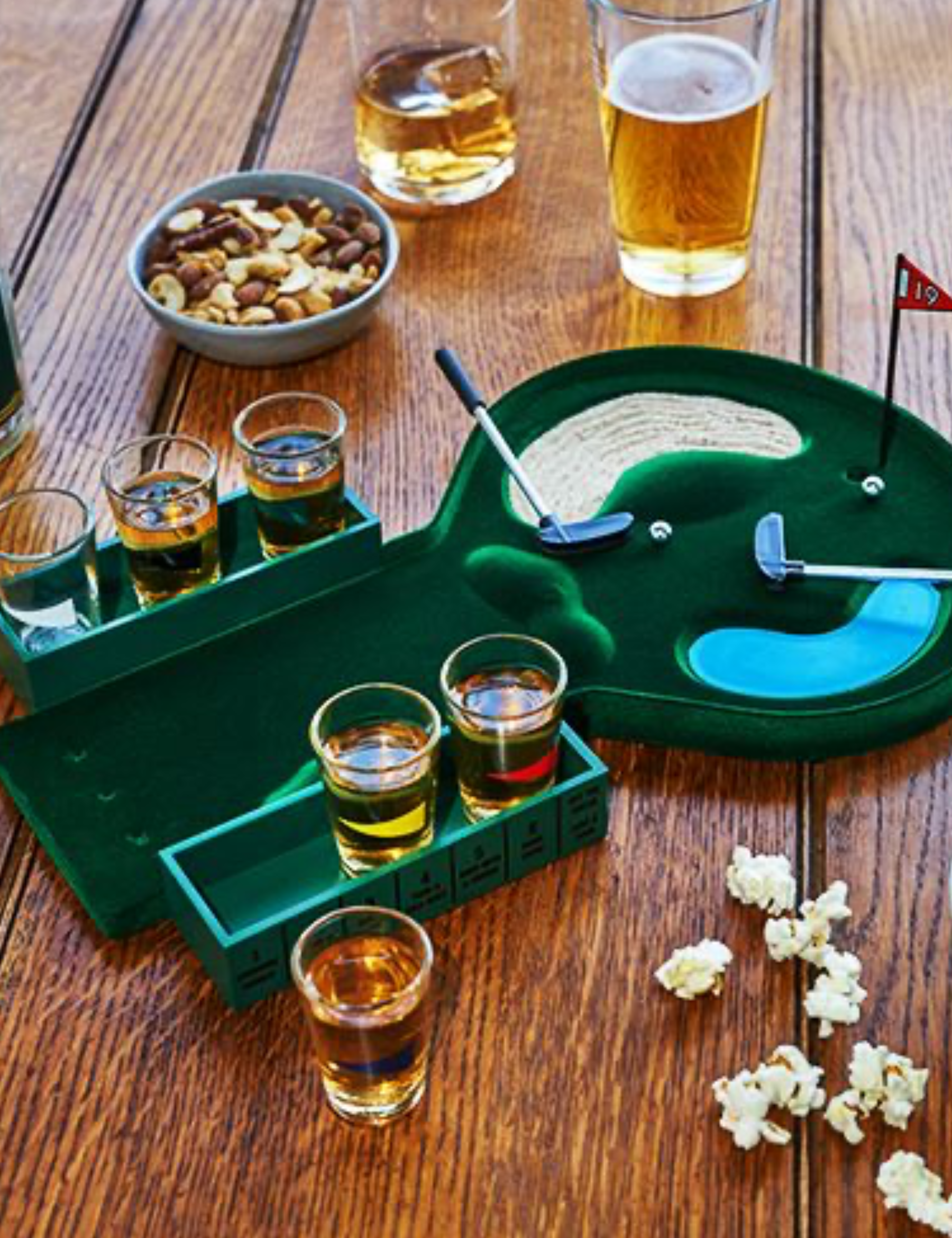 Foster & Rye Putt and Shot Mini Golf Drinking Game Gifts for Husband Friends Dad Boyfriend Table Game Shots Athens GA Georgia Kempt Menswear Holiday Shopping Near Me