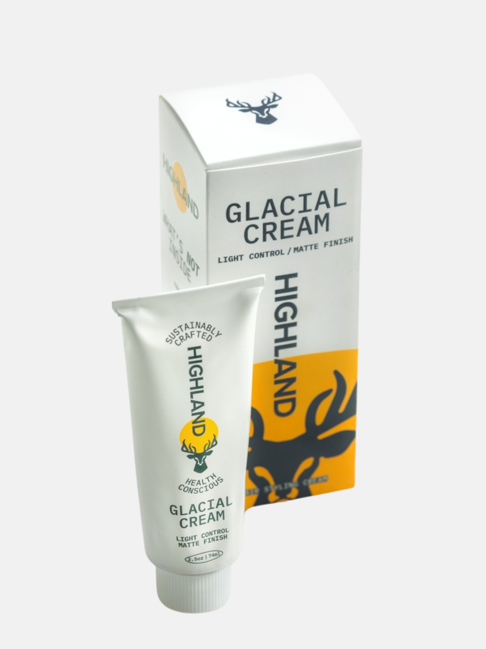 Highland Glacial Hair Styling Cream Gender Neutral Grooming Products Self Care Gifts for Him Athens GA Georgia Kempt Menswear Store Near Me 