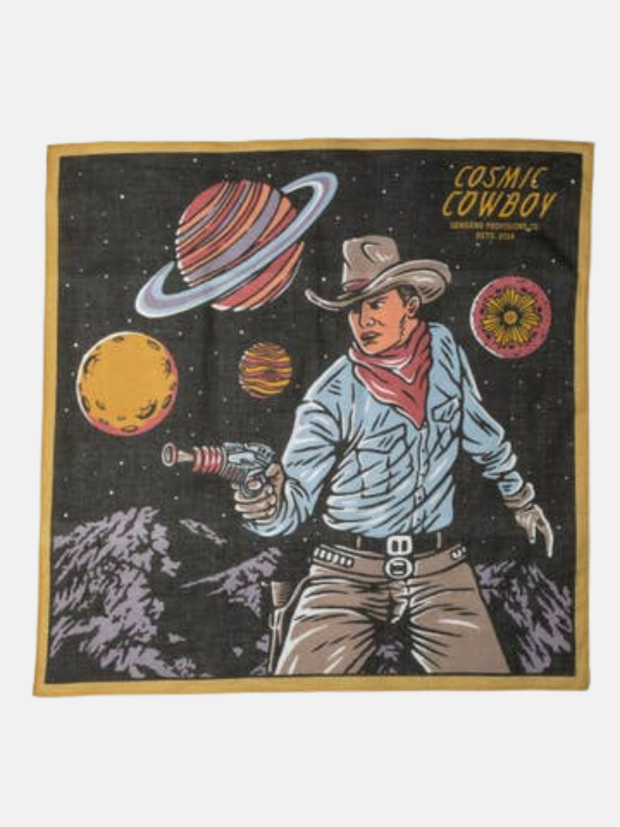 Sendero Provisions Cosmic Cowboy Bandana Brown Athens GA Georgia Kempt Menswear Store Near Me