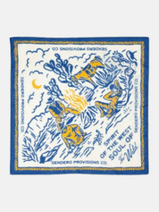 Sendero Provisions Cowboy Campfire Bandana Blue Yellow White Athens GA Georgia Kempt Menswear Store Near Me