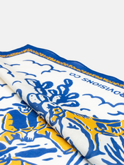 Sendero Provisions Cowboy Campfire Bandana Blue Yellow White Athens GA Georgia Kempt Menswear Store Near Me