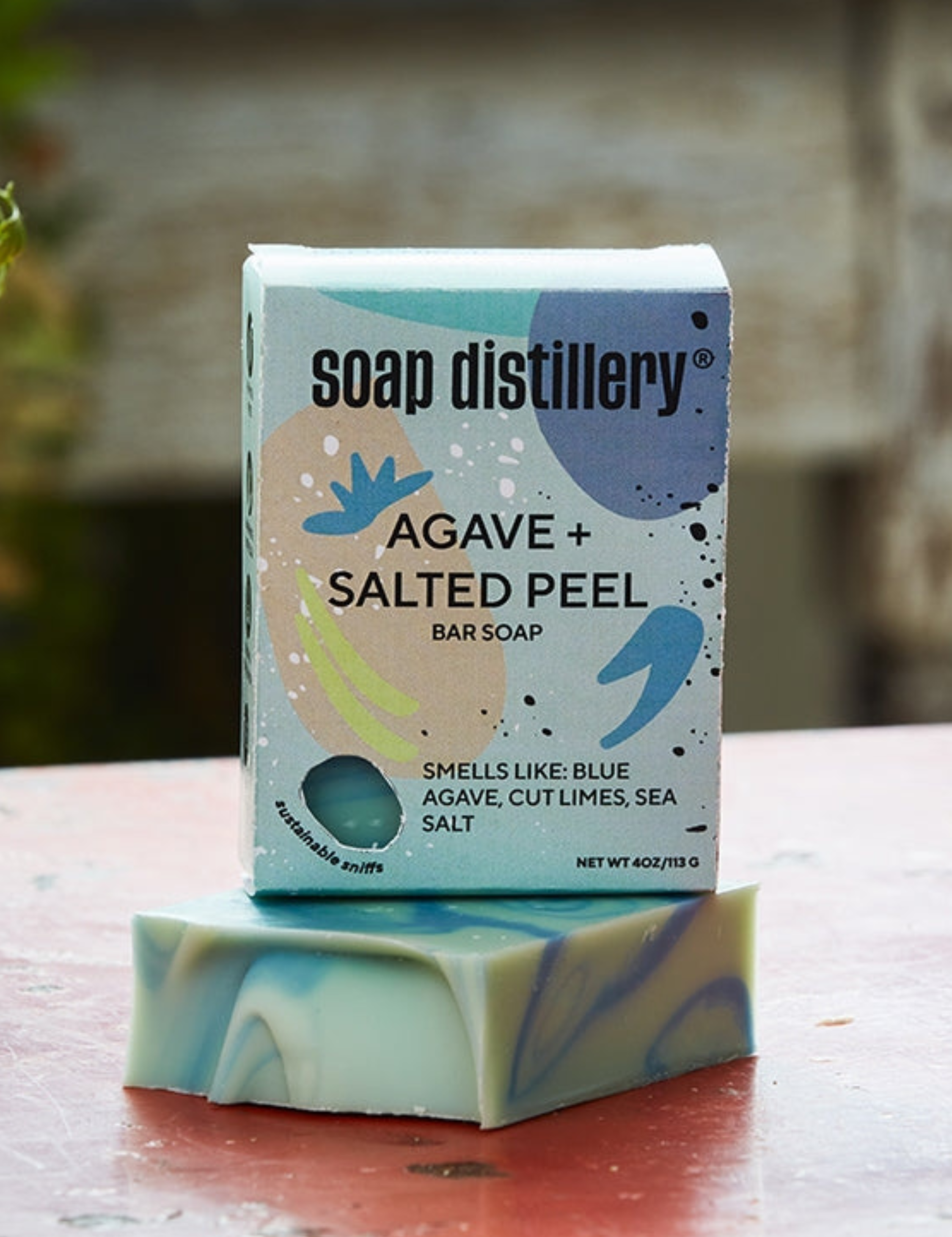 Soap Distillery Agave and Sated Peel Bar Soap Gifts Grooming Men’s Self-Care Athens GA Georgia Kempt Menswear Store Near Me