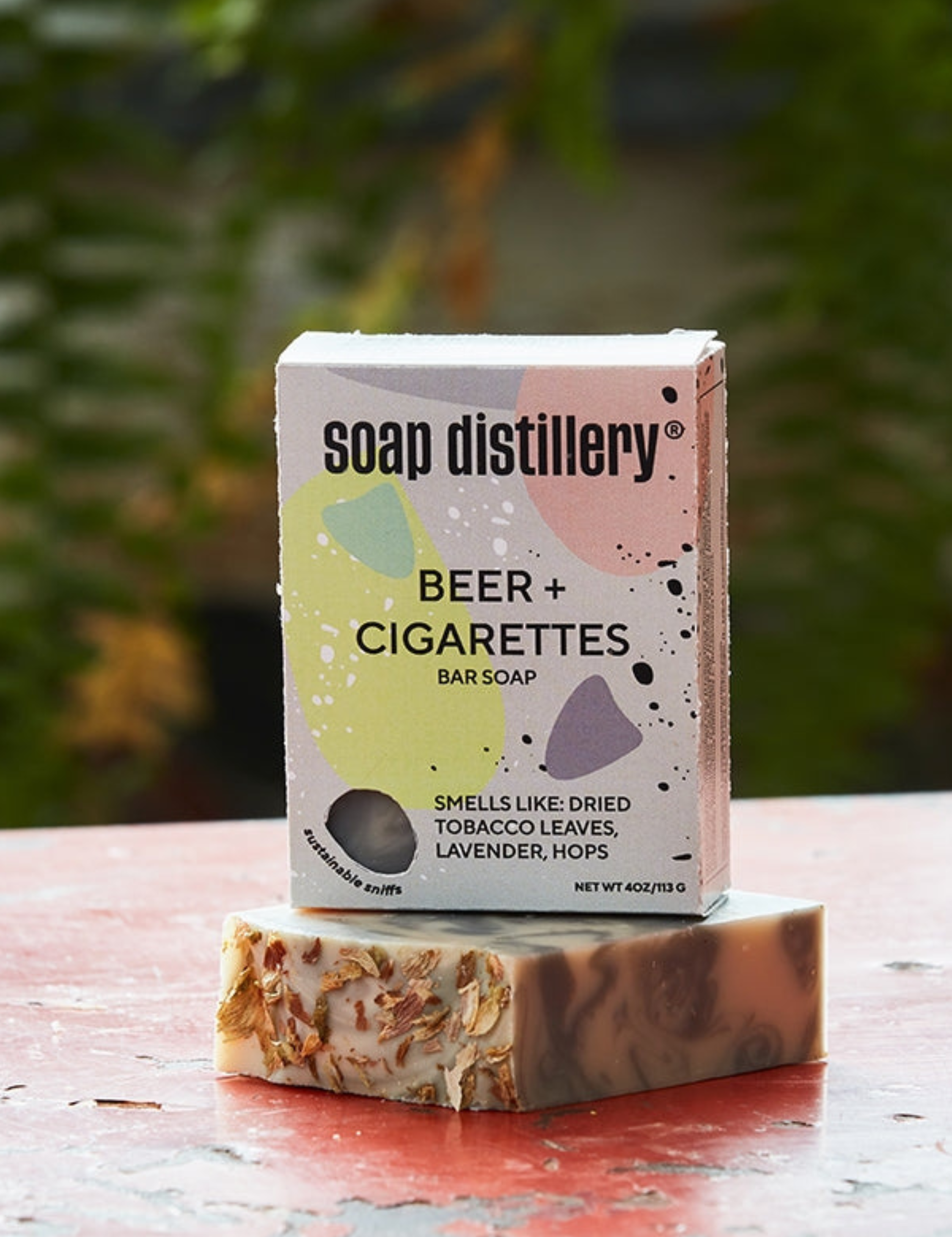 Soap Distillery Beer + Cigarettes Bar Soap Men’s Grooming Gifts for Him Athens GA Georgia Kempt Menswear Store Near Me